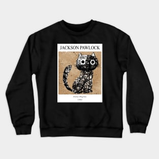 Jackson Pawlock Gallery cat Crewneck Sweatshirt